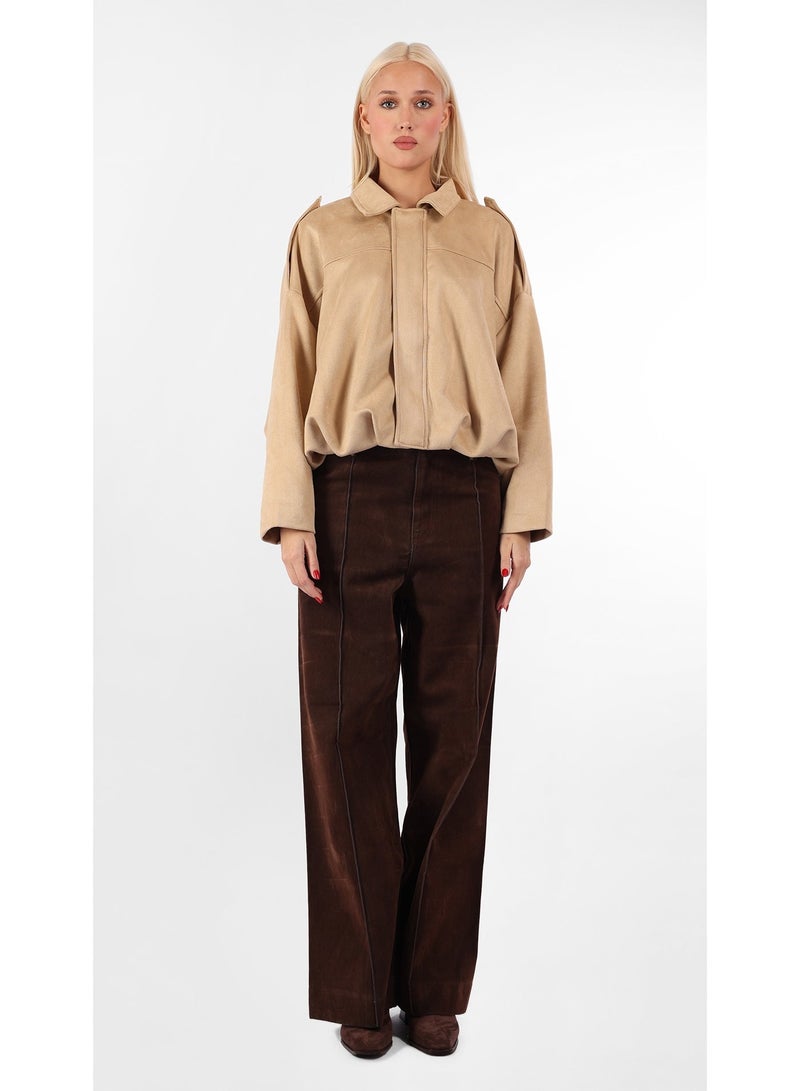 KYVELi Desert Luxe Suede-Touch Jacket - Image 2